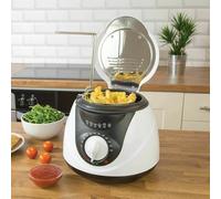 Quest 35150 1L Deep Fat Fryer / Non-Stick Basket With Removable Handle