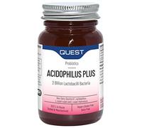 Quest Acidophilus Plus Probiotic Capsules 5 Billion CFU for Immune & Digestive Support. Helps Restore Gut Friendly Bacteria & Regulate Immune Responses. Vegan & Gluten Free (180 Capsules)