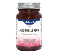 Quest Acidophilus Plus Probiotic Capsules 2 Billion CFU for Immune & Digestive Support. Helps Restore Gut Friendly Bacteria & Regulate Immune Responses. Vegan & Gluten Free (60 Capsules)