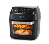 Quest Air Fryer Oven / 12 Litre Capacity / 10 Cooking Presets, Rotisserie & Trays / Viewing Window / Touch Screen Controls / 1700W