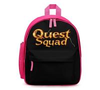 Quest And Squad Funny Laptop Backpack Cute Rucksack Casual Travel Daypack Lightweight Bookbag Gift for Men Women