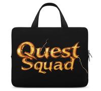 Quest And Squad Funny Laptop Sleeve Case with Carry Handle Waterproof Protective Computer Cover 10-17 Inch
