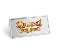 Quest And Squad Funny Metal Badge Novelty Pin Badges