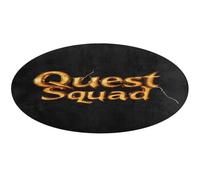 Quest And Squad Washable Printed Door Mats Round Non-Slip Rug Soft Doormat Carpet Coral Velvet Indoor Doormats