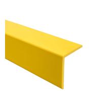 Quest Angle Trim PVC 35 x 35 mm No Adhesive Tape - Yellow, 200 cm | Tough angle profile and corner guard for furniture, shelves & table edges, resists knocks and scratches, easy fit