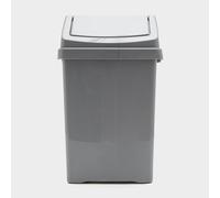 Quest Casa Swing Bin 8 Litre - Grey, Grey