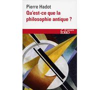 Qu'est-ce que la philosophie antique ?: A32760 (Folio Essais)