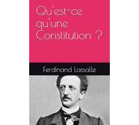 Qu'est-ce qu'une Constitution ? (Archive socialiste)