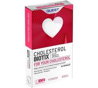 Quest - CholesterolBiotix Healthy Cholesterol Lowering Supplement. 30 Vegan Capsules with Natural Ingredients Including Red Yeast Rice Plant Sterols to Lower Cholesterol, Gluten Free (Pack of 1)
