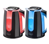 Quest Cordless LED Light-Up Kettle / 1.7 Litre Capacity / 2 Light Colours