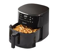Quest Digital Air Fryer / 6 Litre Capacity / 8 Cooking Presets, Keep Warm & Shake Reminder/Non-Stick Drawer/Transparent Viewing Window / 1750W (33860)