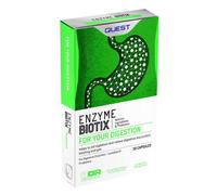 Quest Enzyme Biotix - 6 Digestive Enzymes & Probiotics - 30 Capsules