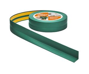 Quest Flexible Skirting Board Self Adhesive - 30 mm x 30 mm (1.18 in x 1.18 in) - PVC Moulding Trim, Baseboard Trim for Kitchen, Bathroom - Waterproof, Decorative (Green, 5 Meter (16.4 ft))