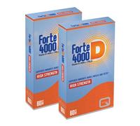 Quest - Forte D3 4000i.u. High Strength Chewable Vitamin D Supplements Tablets. Tasty, One A Day Vitamin D Tablets for Immune System, Healthy Bones, Teeth and Muscles. Gluten-Free (120 Tablets)