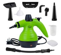 Quest Hand Held Steam Cleaner 1000W Multi Purpose with 9 Accessories