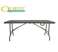 Quest Jet Stream Helvellyn Table 6ft Heavy Duty Blow Moulded Trestle Table F0101