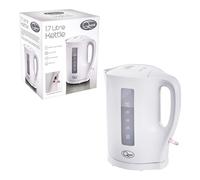 Quest 1.7L Jug Kettle - White, water, kettle, switch, safe - 35019
