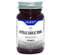 Quest Kyolic Garlic 1000mg - Aged Garlic Extract Supplement, High Strength Odourless Garlic Tablets with S-Allylcysteine (SAC), Premium Daily Dietary Supplement, 30 Tablets