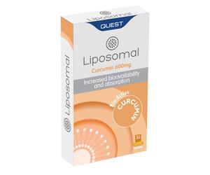 Quest Liposomal Curcumin 600mg - 30 Tablets