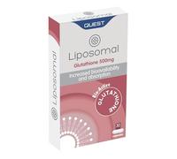Quest - Liposomal Glutathione 30x 500mg Capsules High Strength and Potency Ascorbic Acid Supplements for Immune Support with Improved Absorption Formula. Vegan Friendly. Dairy, Nut & Gluten Free