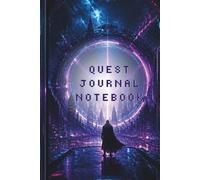 Quest Log Journal: - RPG Quest Tracker for Missions, Boss Fights, Loot & Progress I Gaming Notebook for Immersive Adventures - Cyberpunk Edition