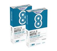 Quest Mega 8 Biotix Probiotic Capsules 30 Billion CFU for Immune & Digestive Support. Helps Restore Gut Friendly Bacteria & Regulate Immune Responses. (30 Capsules x 2 Pack)