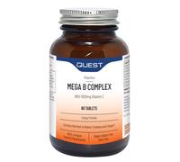 Quest Mega B Complex with 1000mg Vitamin C - 60 Tablets