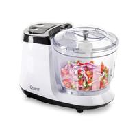 Quest Mini Food Processor / 400ml Capacity/Electric Fruit & Vegetable Chopper for Kitchen/Stainless Steel Dual Blade / 2 Speed Settings / 350W (31550)