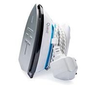Quest Mini Travel Iron/Steam Travel Iron with Temperature Control/Non-Stick Soleplate / 30ml Water Tank/Measuring Cup Included / 408W Power