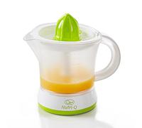 Quest Nutri-Q 34210 Quick Press Electric Citrus Juicer / 2 Different Cone Sizes / 1.2L Jug/Adjustable Pulp Strainer/Dual Direction Juicing/Low Noise/Dishwasher Safe Parts