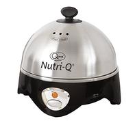 Quest Nutri-Q 34360 Multi-Functional Egg Cooker & Omelette Maker/Boil Up To 7 Eggs At Once/Comes Complete With Poaching & Omelette Trays/Stainless Steel Finish
