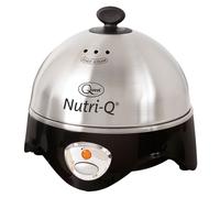 Quest Nutri-Q Egg Cooker & Poacher Stainless Steel | TJ Hughes Silver