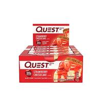 Quest Nutrition Bars, 60 g, Strawberry Cheesecake, Pack of 12 ( Packaging may varry)