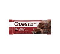 Quest Nutrition Chocolate Brownie Flavour Protein Bar, Gluten free, Vegetarian friendly, Low Sugar, Keto Friendly, 12-Count, 102077