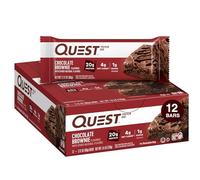 Quest Nutrition Chocolate Brownie Protein Bars - Pack of 12 Protein Bars