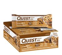 Quest Nutrition Chocolate Chip Cookie Dough Protein Bars, High Protein, Low Carb, Gluten Free, Keto Friendly, 12 Count