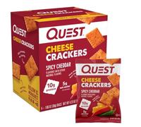 Quest Nutrition Crackers - Spicy Cheddar 12x10g