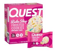 Quest Nutrition Frosted Cookie, Birthday Cake, 8/Box