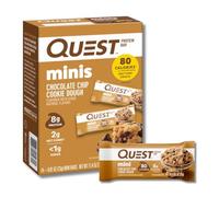Quest Nutrition Mini Bars, Chocolate Chip Cookie Dough, 14/Box