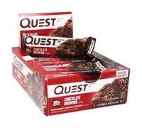Quest Nutrition Chocolate Brownie Protein Bars - Pack of 12 Protein Bars