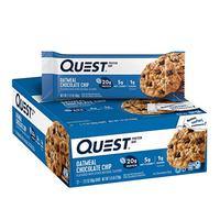 Quest Nutrition - Protein Bars - Questbars - Oatmeal Chocolate Chip - Pack of 12