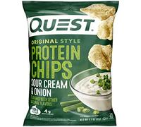Quest Nutrition Protein Chips, Sour Cream & Onion, High Protein, Low Carb, Pack of 12