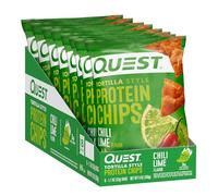 Quest Nutrition Tortilla Style Protein Chips, Chili Lime, 8 Count