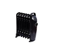 Quest Oil Filled Radiator - Black, Black One Size