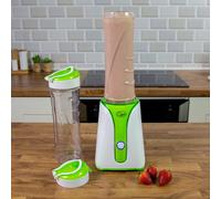 Quest 34009 Personal Blender & Smoothie Maker / 2 600ml Portable Bottles / Green