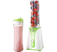 Quest 34009 Personal Blender & Smoothie Maker / 2 600ml Portable Bottles / Green