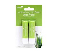 Quest Pretty Moisturising Lip Balm Aloe Vera 4.3g x2