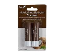 Quest Pretty Moisturising Lip Balm Coconut 2 x 4.3 g