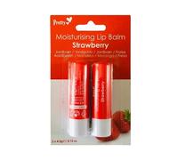 Quest Pretty Moisturising Lip Balm Strawberry 2 x 4.3 g