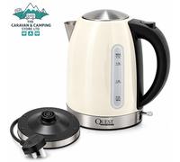Quest Leisure Products Rocket Low Wattage Caravan/Motorhome Kettle (Cream, 1.7 Litre)
